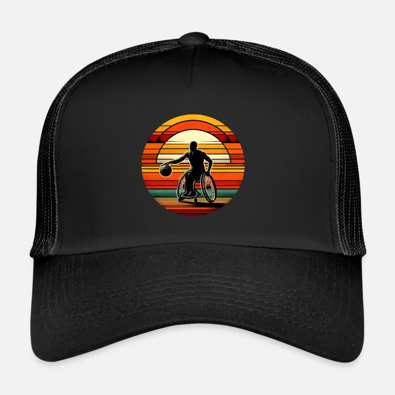 Basketball en fauteuil roulant Casquette trucker 