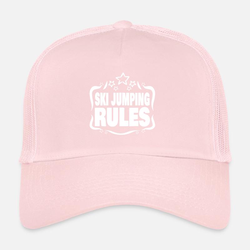Ski Ski Jumping Trucker Cap
