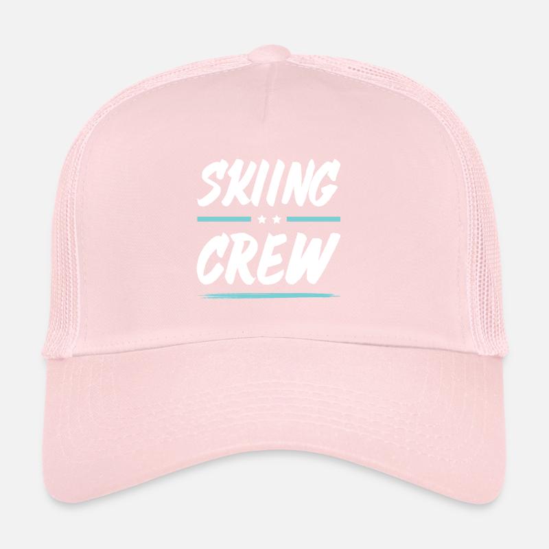 Skiing Crew Trucker Cap