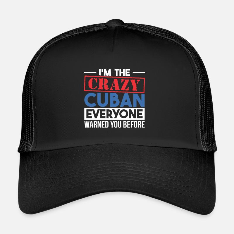 Karibik Kubanische Flagge Kuba Geschenk Trucker Cap