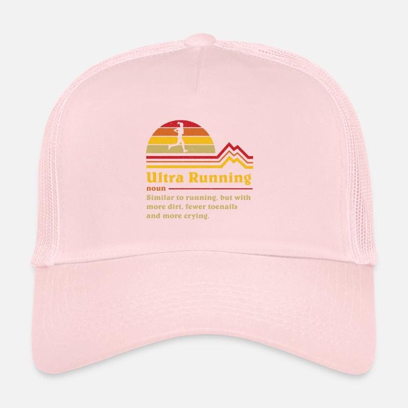 Lustige Definition Ultrarunning Ultra Trail Runner Trucker Cap