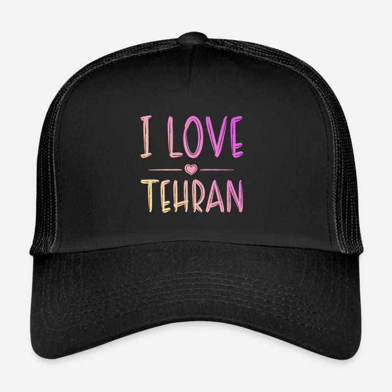 I Love Tehran Trucker Cap