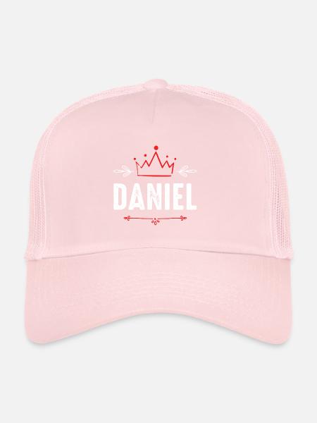 Daniel - Trucker Cap - pale pink - Front