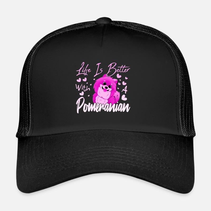 Pomeranian Liebhaber Trucker Cap