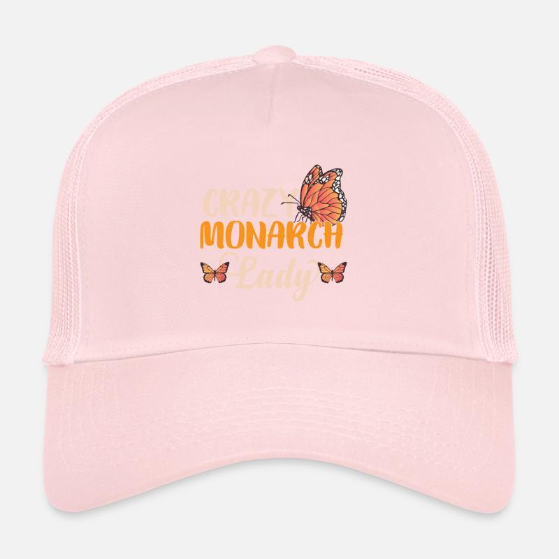 Crazy Monarch Lady Trucker Cap