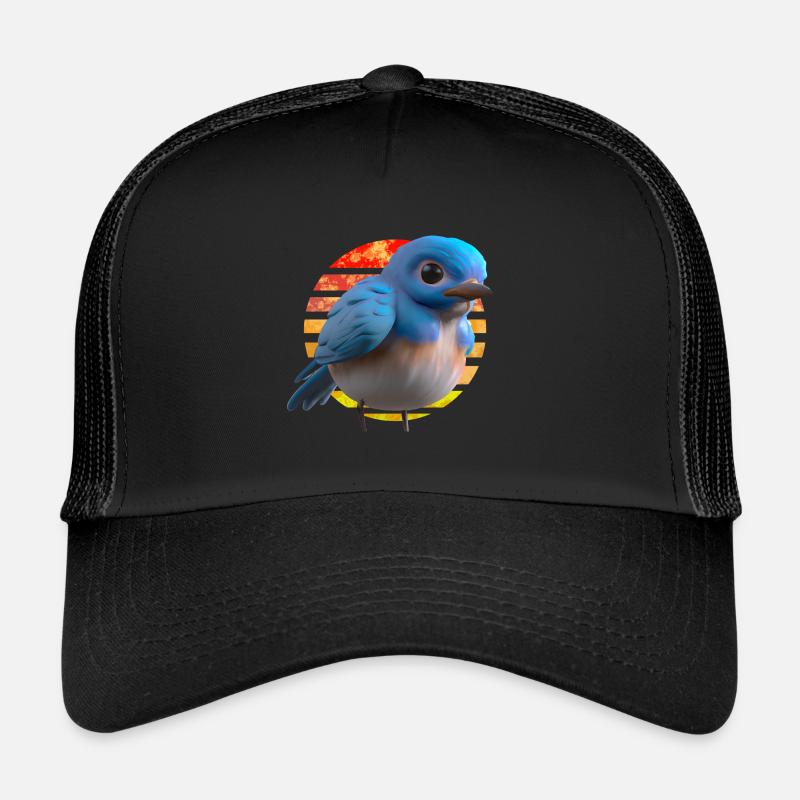 Conception d’oiseaux de la Paruline hutte Casquette trucker 