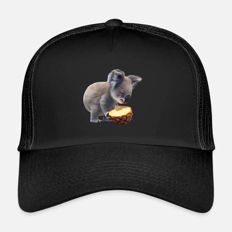 Koala et ananas Casquette trucker 