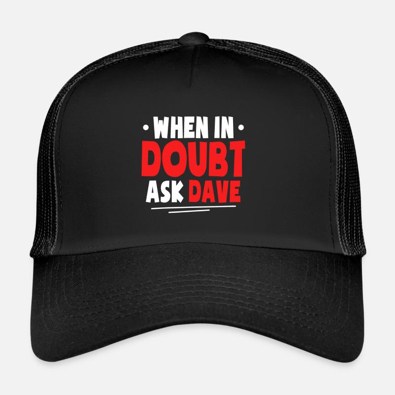 Drôle de chemise Dave Casquette trucker 