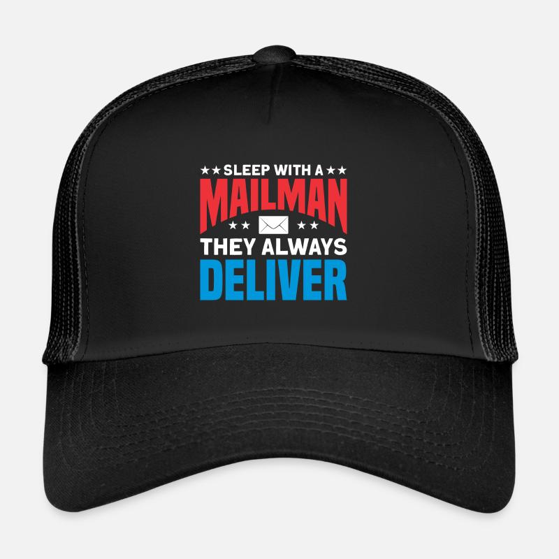 Postman Postman Letter Parcel Service Gift Casquette trucker 