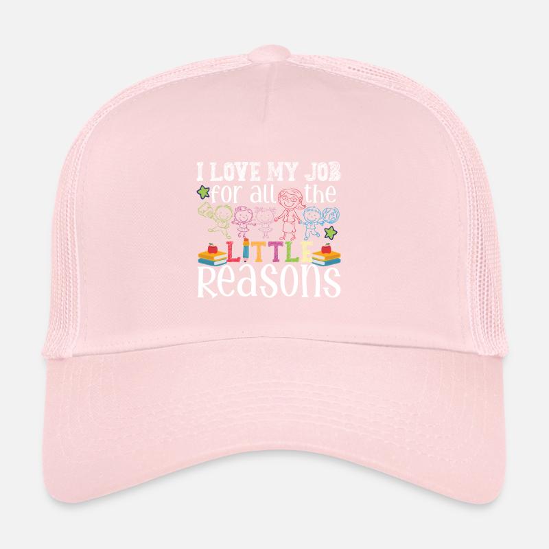 Vêtements d’enseignement mignons Casquette trucker 