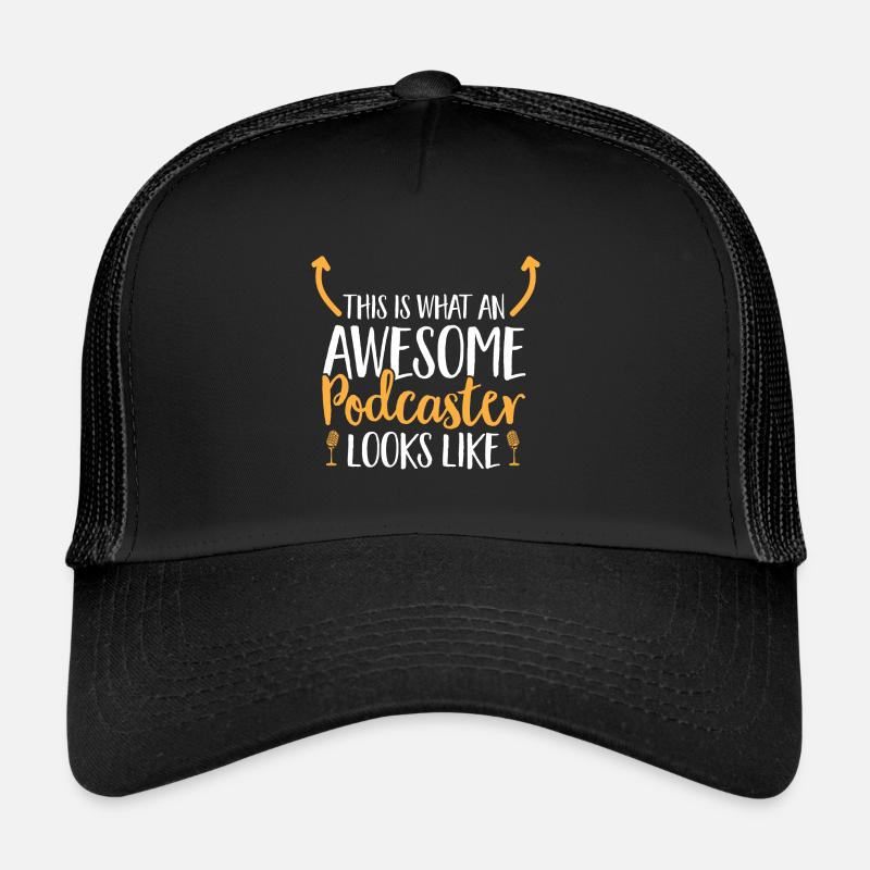 Podcaster Podcast Trucker Cap