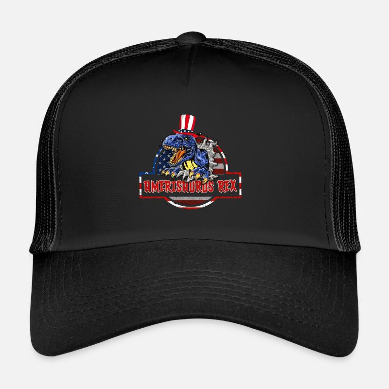 4 juillet Amerisaurus Rex Casquette trucker 