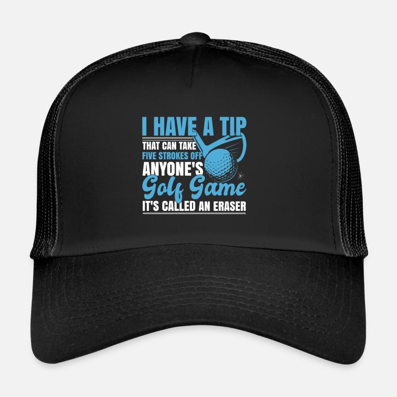 Golf Game Funny Golfer Trucker Cap