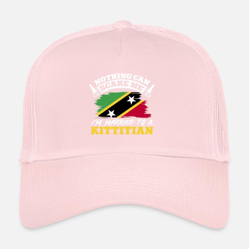 Drapeau de Saint-Kitts-et-Nevis Casquette trucker 