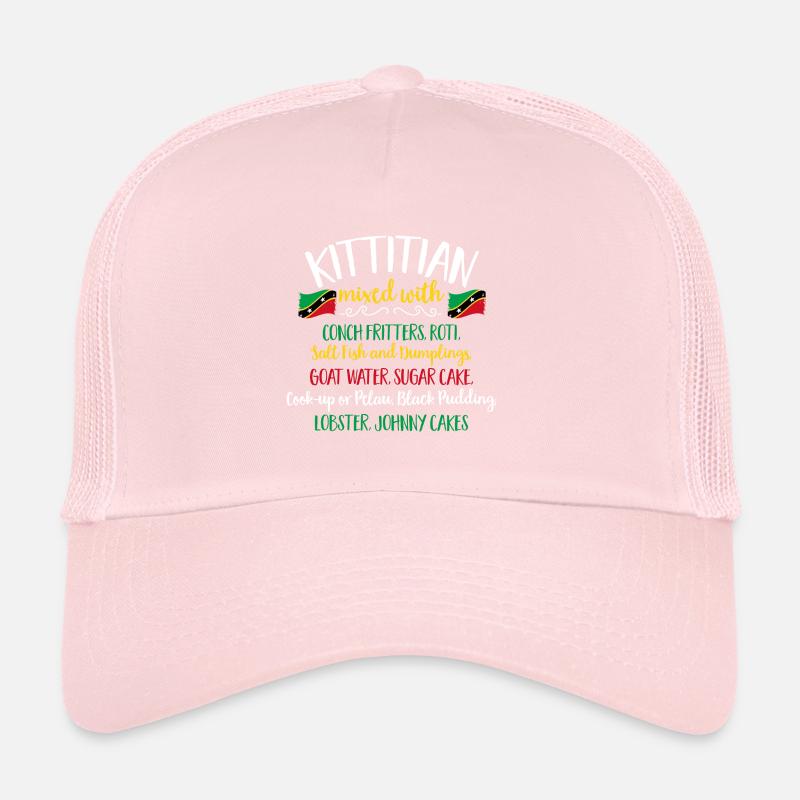 Drapeau de Saint-Kitts-et-Nevis Casquette trucker 