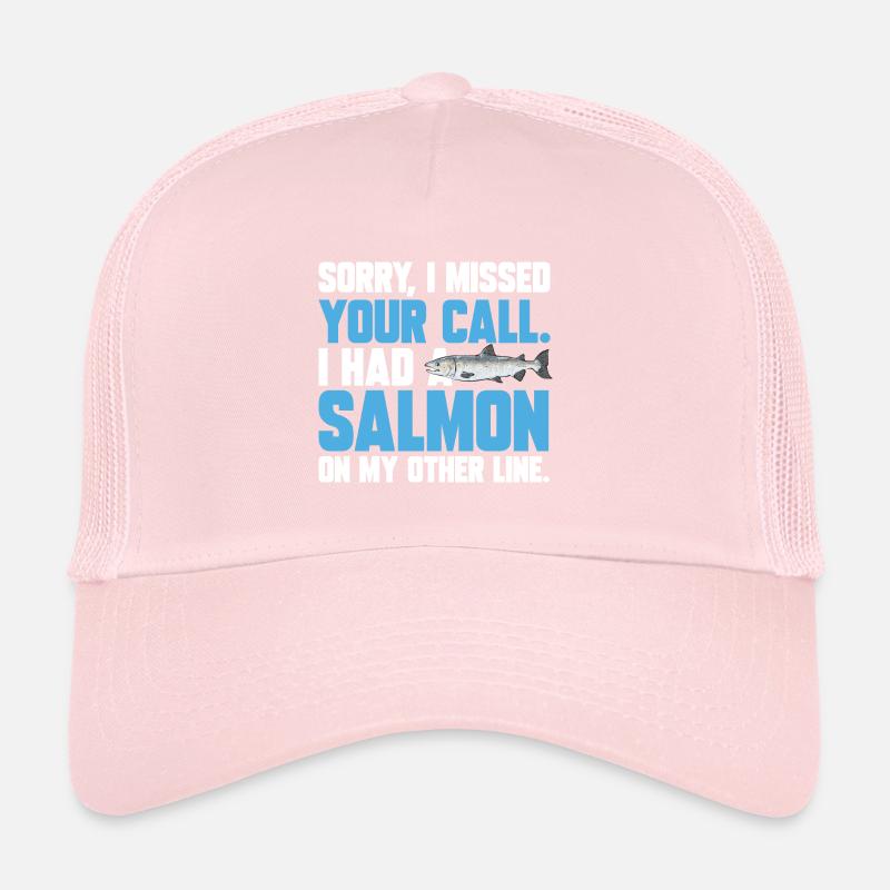 Pêche au saumon Pêcheur de saumon Casquette trucker 
