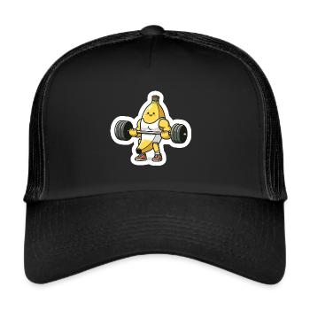 Strength Sports King Banana - Trucker Cap - black/black - Front