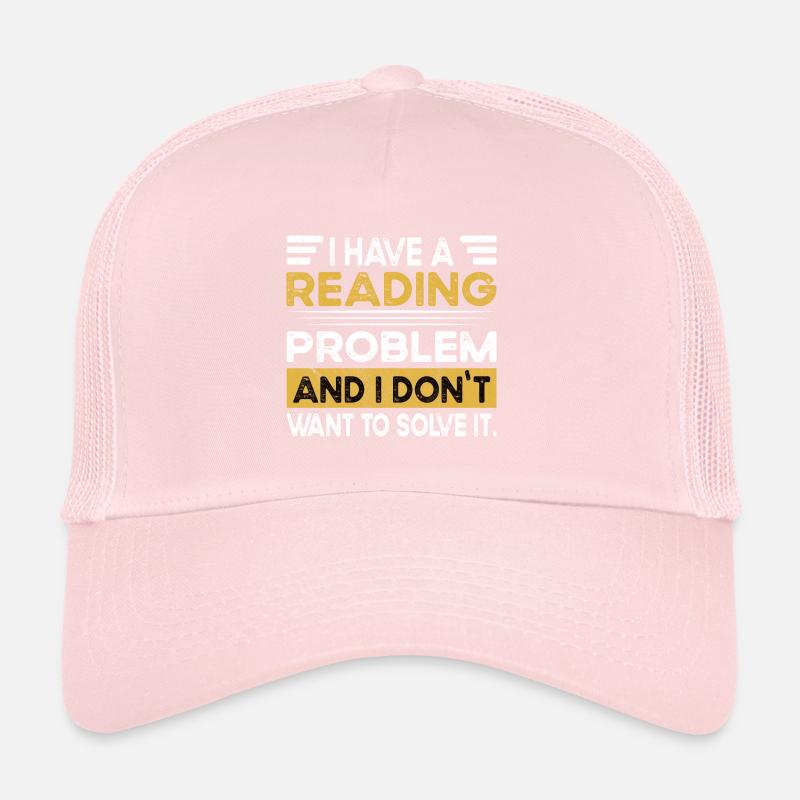 Reading is my hobby Trucker Cap