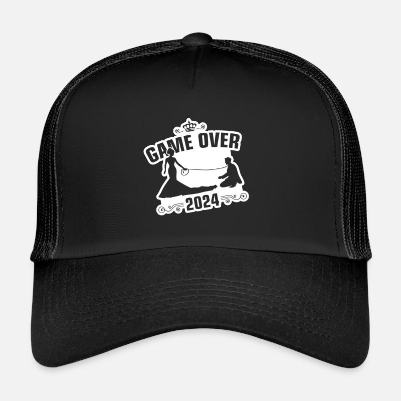 Game Over 2024 Hochzeit Trucker Cap