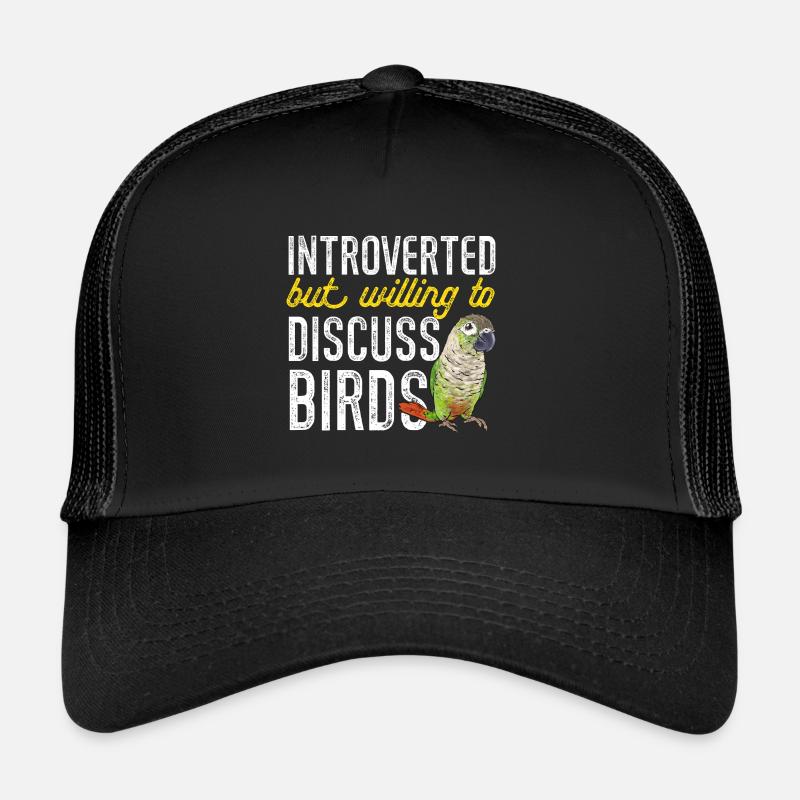 Molinasittich Papagei Vogel Sittich Trucker Cap