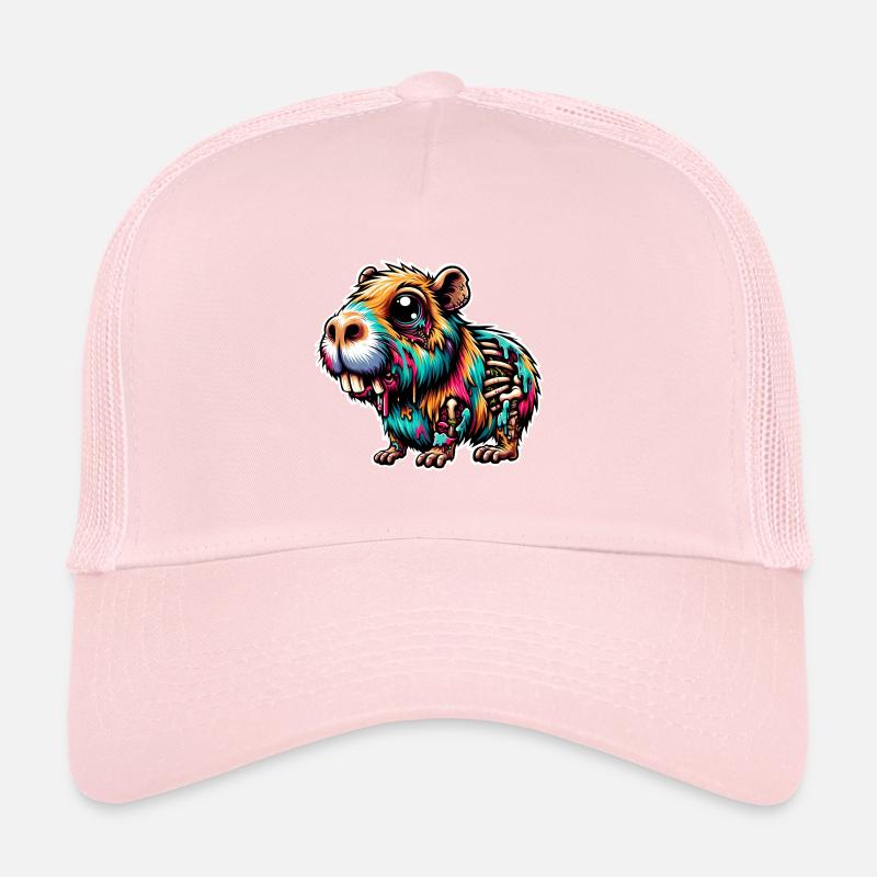 Capybara Zombie Monstre Casquette trucker 