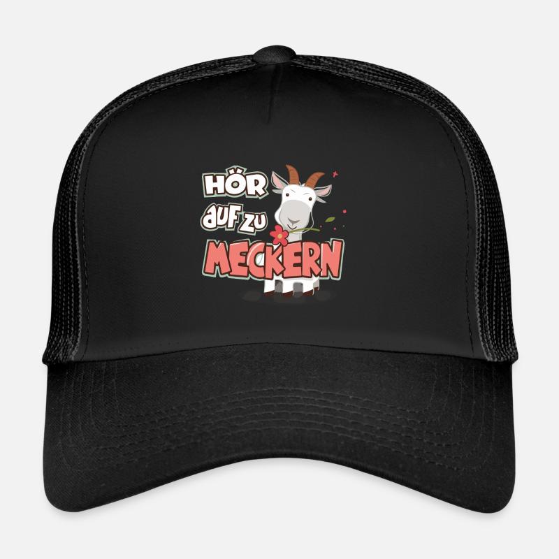 Hör auf zu meckern für eine Frau oder Mädchen Trucker Cap