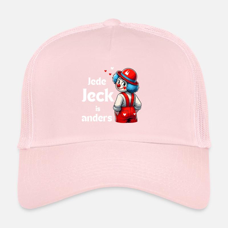 Carnaval Cologne Alaaf Clown Kölsch Rut Wiess Drôle Casquette trucker 