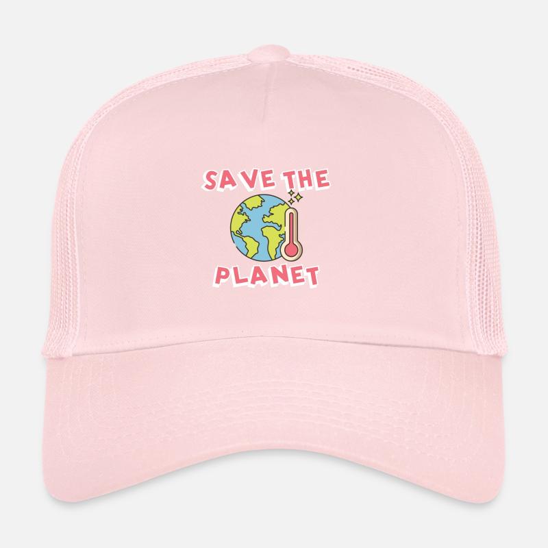 Climate change Climate protection Trucker Cap