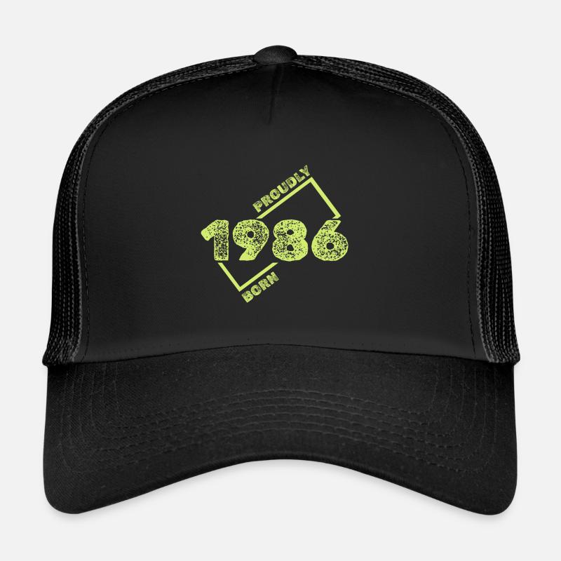1986 1986 Casquette trucker 