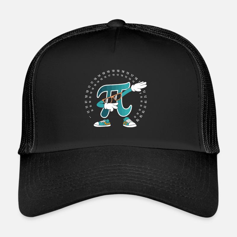 Pi - Trucker Cap - Schwarz/Schwarz