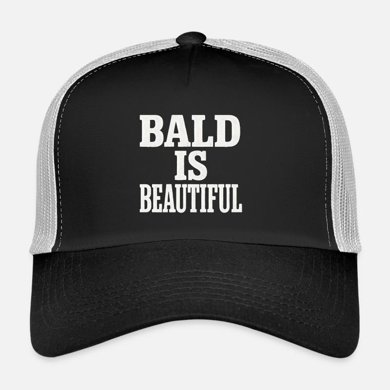 Männer Glatze Geschenkidee Bald Is Beautiful Trucker Cap