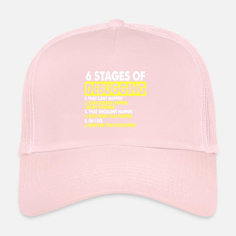 Débogage informatique Casquette trucker 