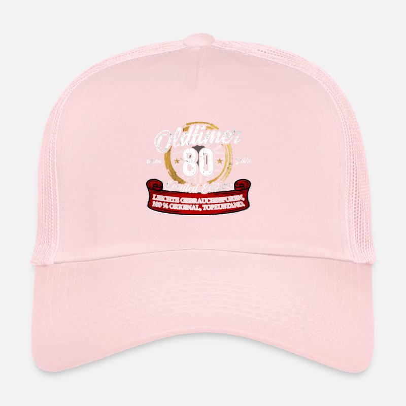 80. Geburtstag Oldtimer Model 80 Jahre Geburtstag Trucker Cap