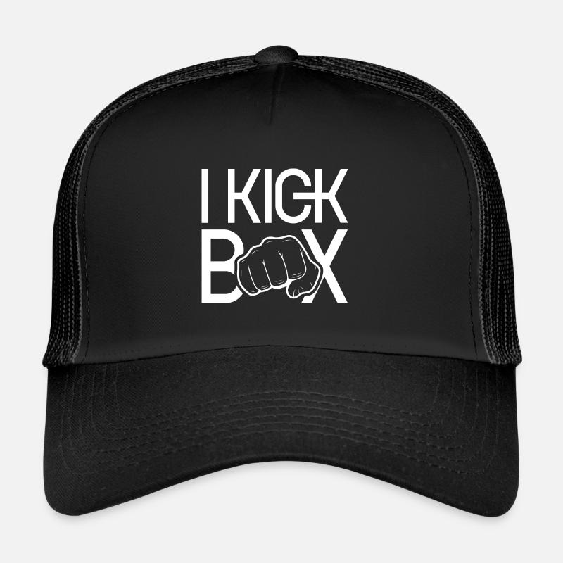 Ich Kickboxe Kickboxer Kickboxen Kickboxing Trucker Cap