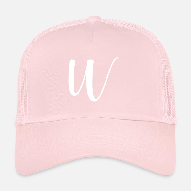 Kalligraphie, Initiale W Trucker Cap