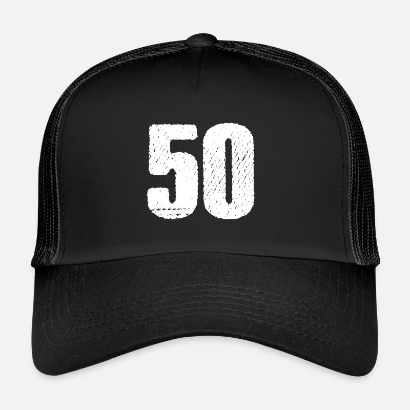 Maillot à 50 chiffres Casquette trucker 