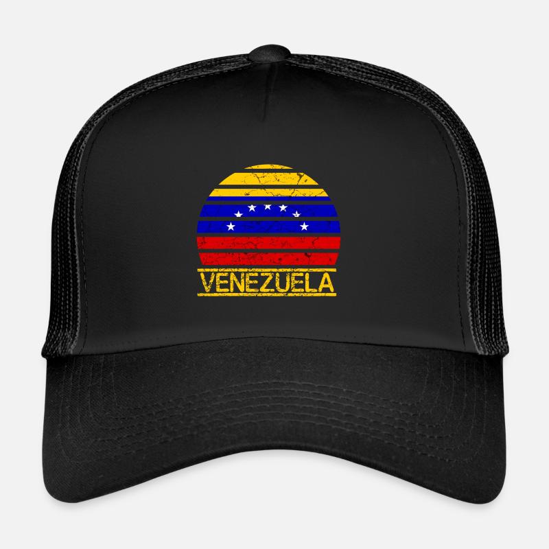 Drapeau du Venezuela Casquette trucker 