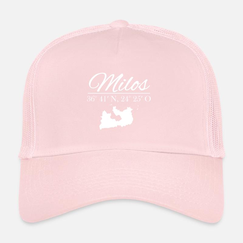 Milos Coordinates Design with Silhouette Trucker Cap
