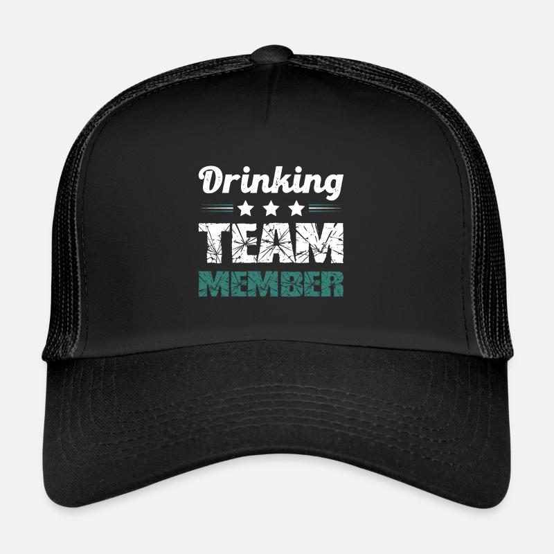 Équipe de consommation d’alcool Casquette trucker 