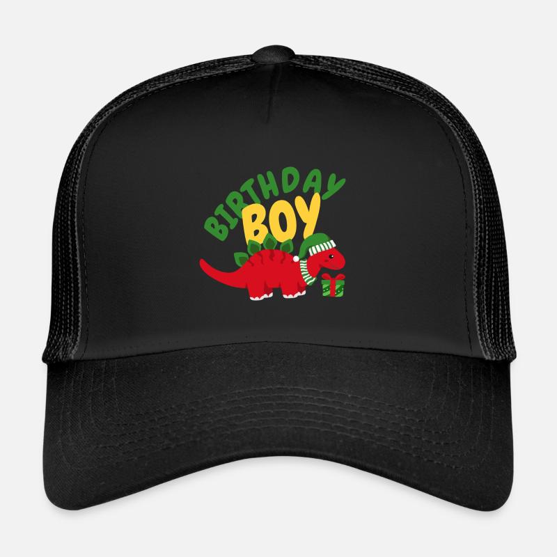 Weihnachten Dinosaurier Geburtstagskind Geburtstag Trucker Cap