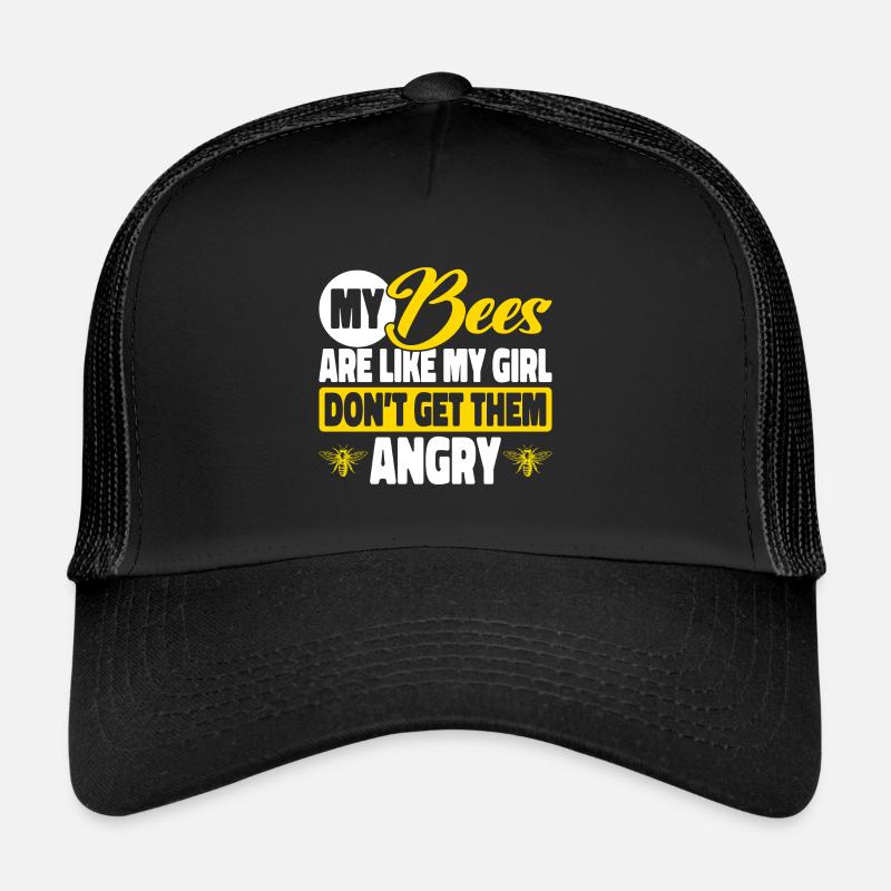 beekeeper beekeeper bees honey bee beekeeping Trucker Cap