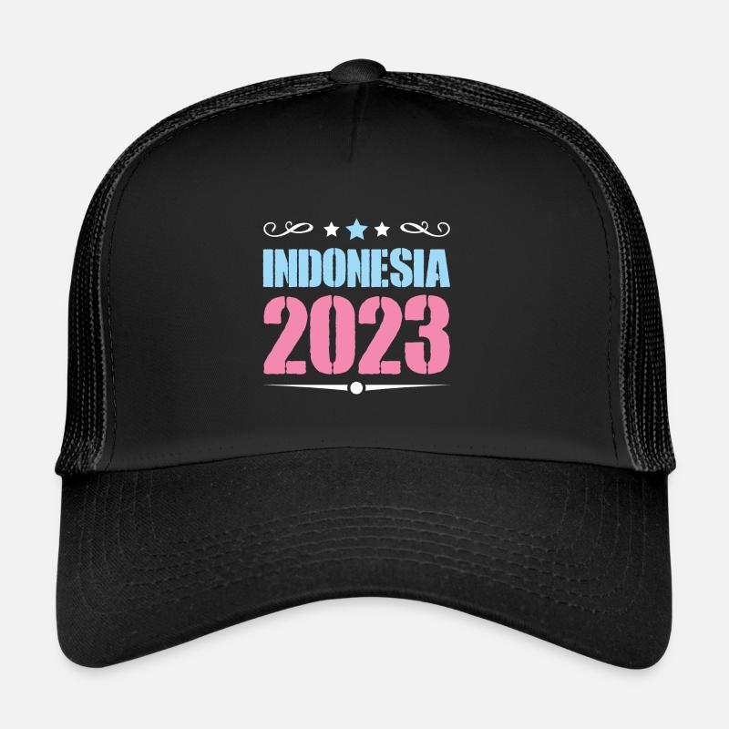 Indonesia 2023 Trucker Cap