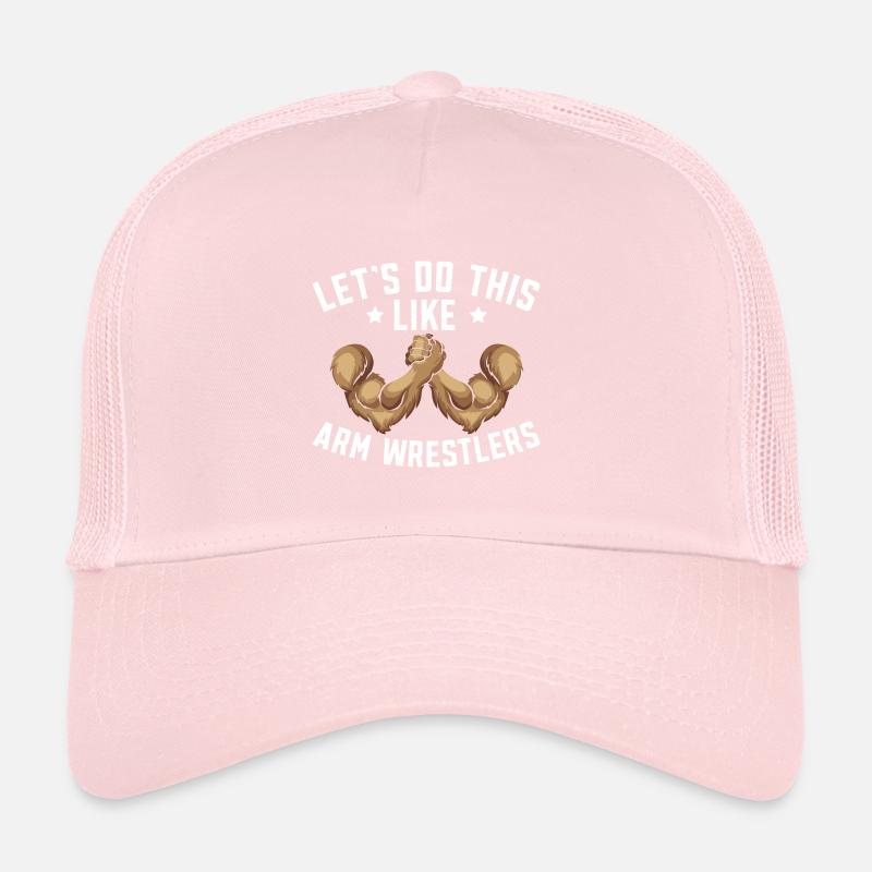 Faisons ça comme bras de fer Casquette trucker 