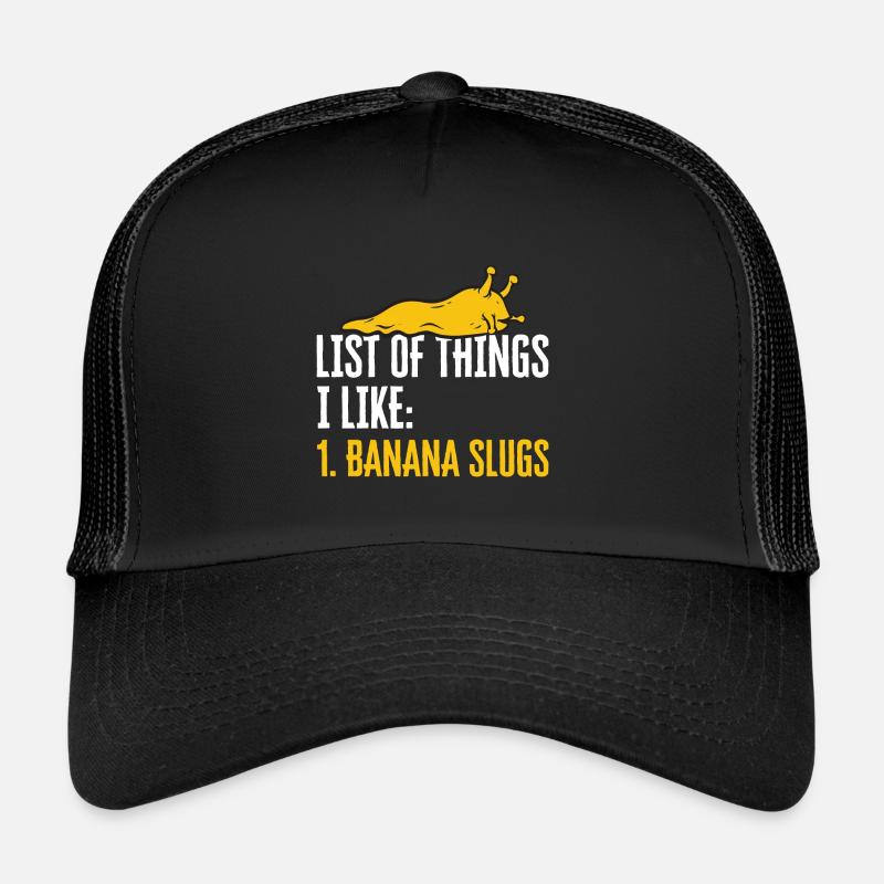 Escargot banane Casquette trucker 