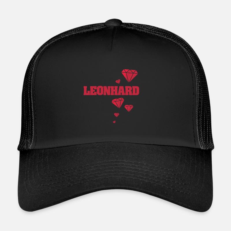 Leonhard als Name Trucker Cap