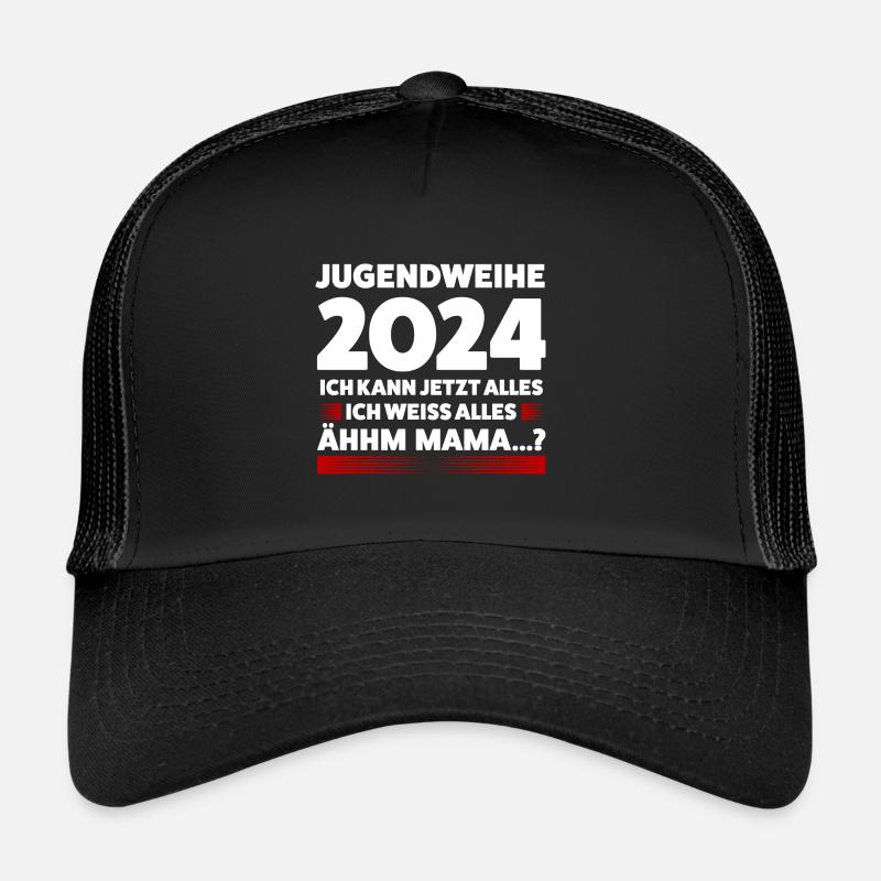 Jugendweihe 2024 Jugend Jugendfeier 2024 Geschenk Trucker Cap