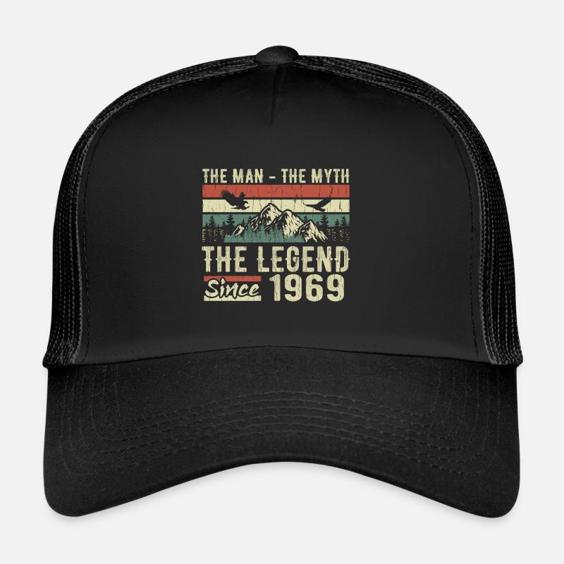 Retro 1969 Vintage - 1969 Geburtstagsgeschenk Trucker Cap