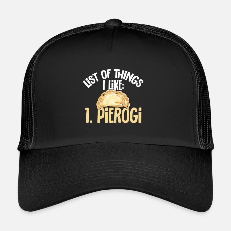 Pierogi polonais Casquette trucker 