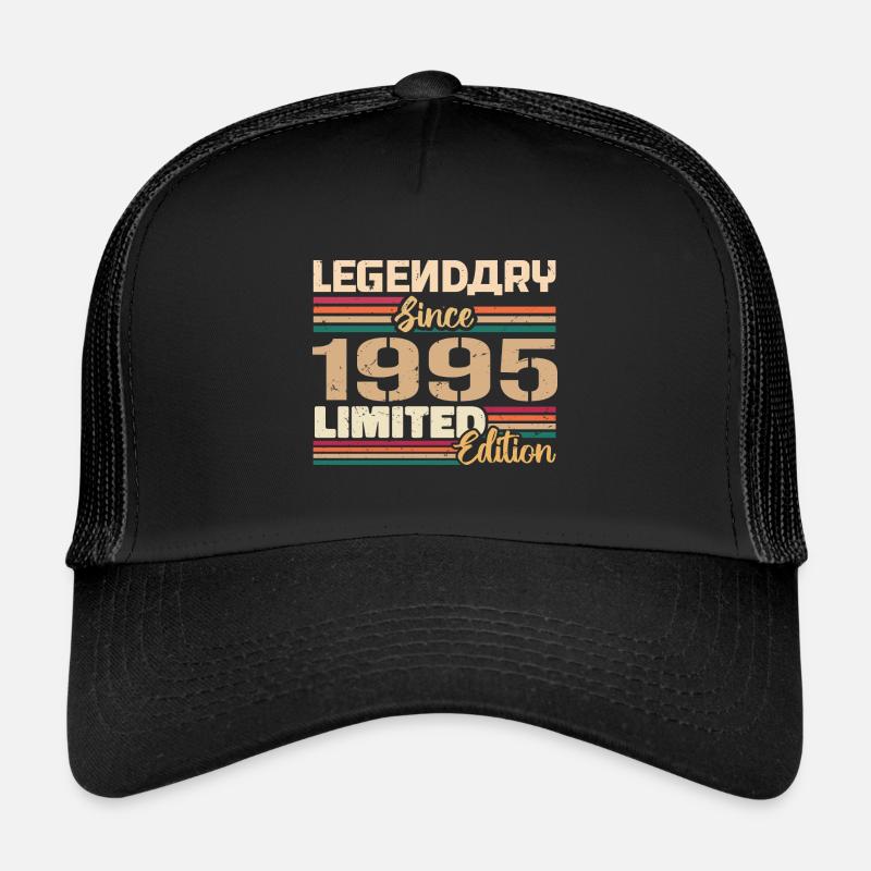 Millésime 1995 1995 Anniversaire né en 1995 Casquette trucker 