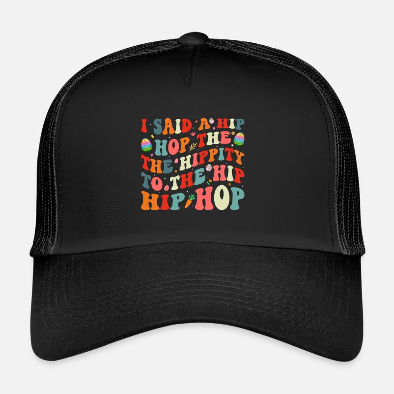 Happy Easter with the Easter Bunny Trucker Cap